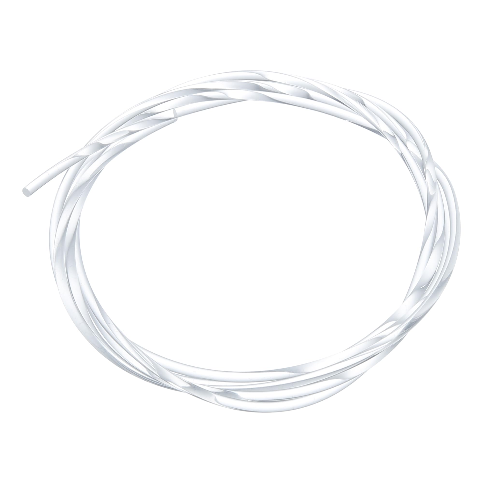 X AUTOHAUX 3.5mm 0.14" 2m 6.56ft Universal Car Fiber Optic Cable Clear - 1 Pcs