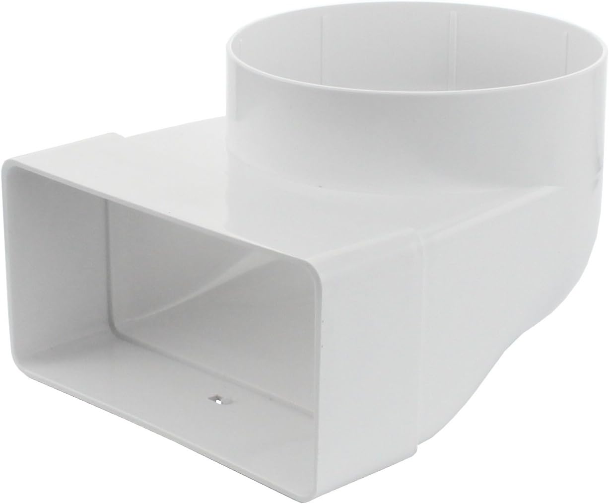 MKK Flachkanal System 60x120mm - Kunststoff Lüftungskanal Für Dunstabzug | 0,5m Länge