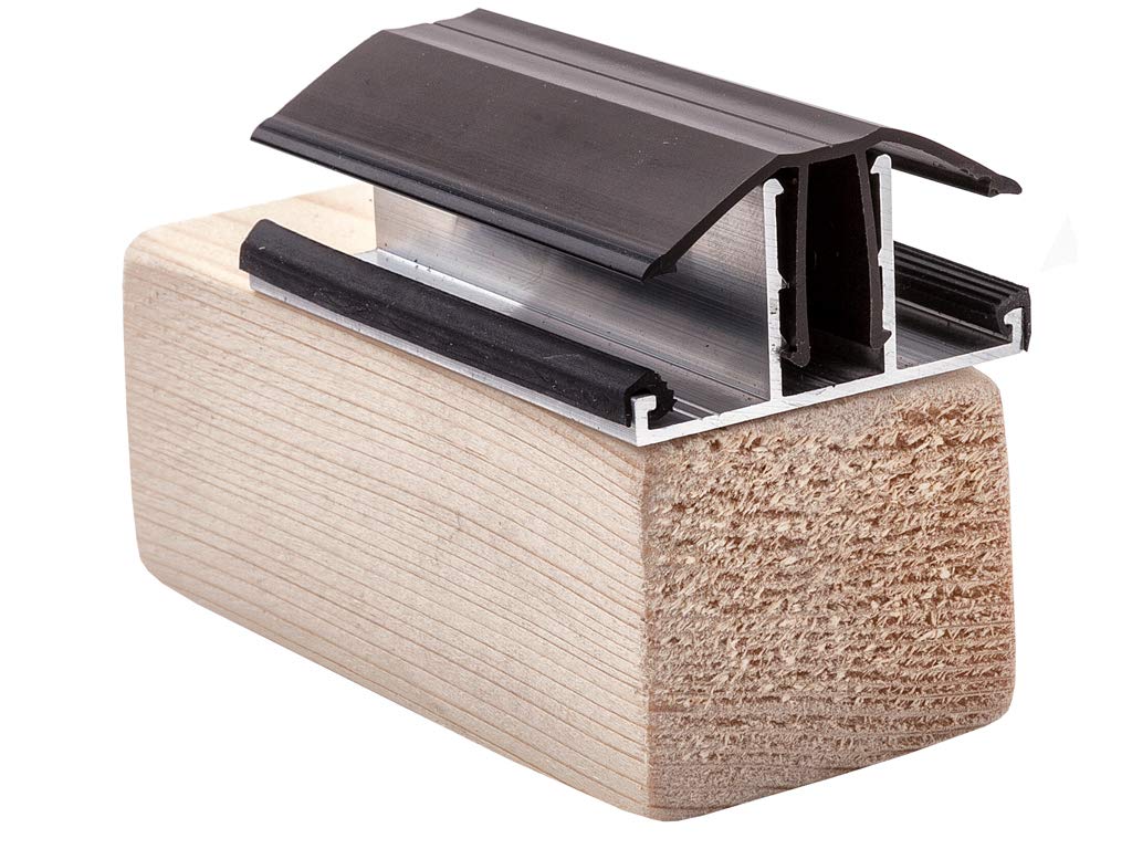 Ariel Corotherm Brown Polycarbonate Roofing Sheet Glazing Bar Accessory