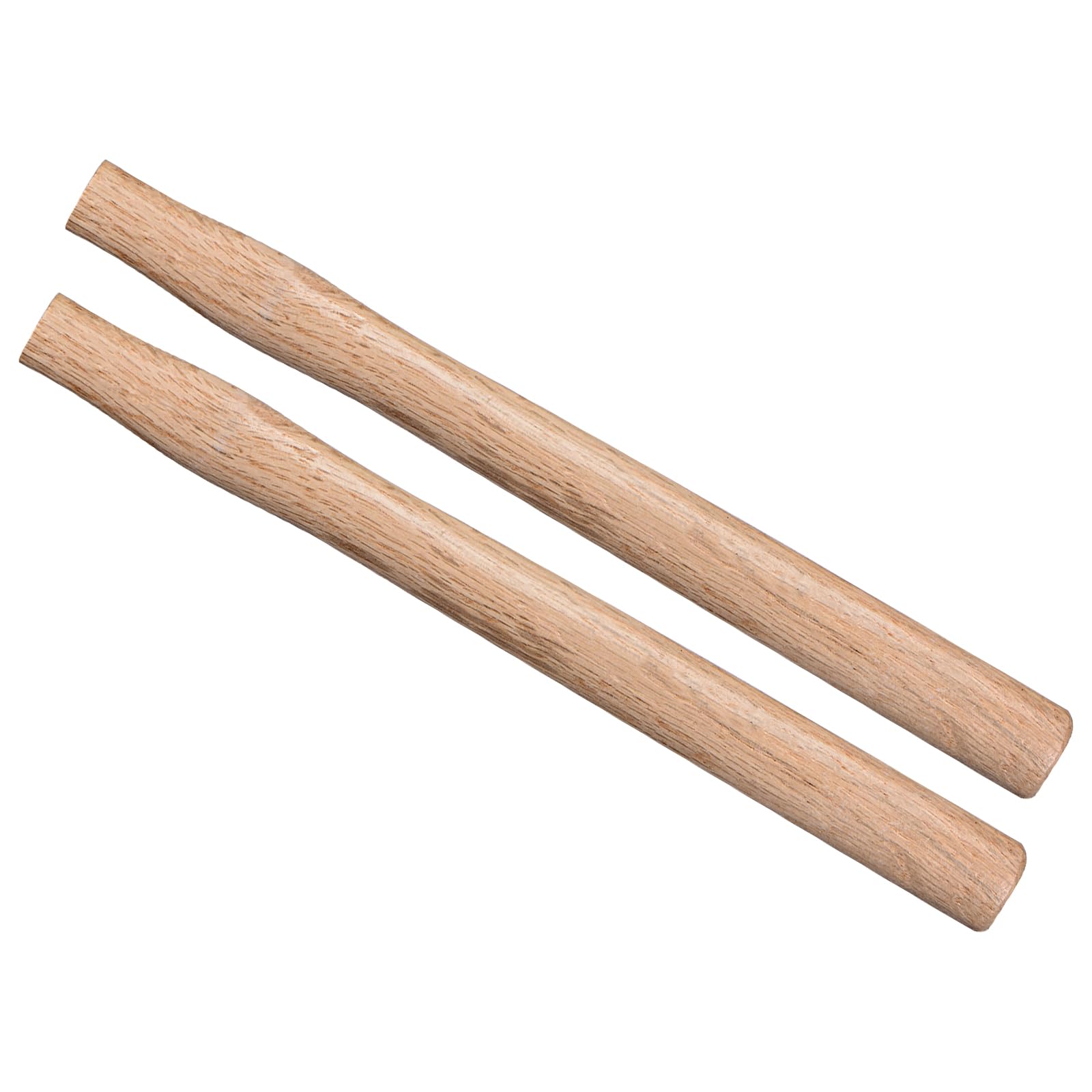 CoCud 2PCS Hammer Handle Replacement, 40cm/16 Oak Wood Flat Comfort Grip Wooden - (Applications: for Hatchet Hammer Oval Eye)