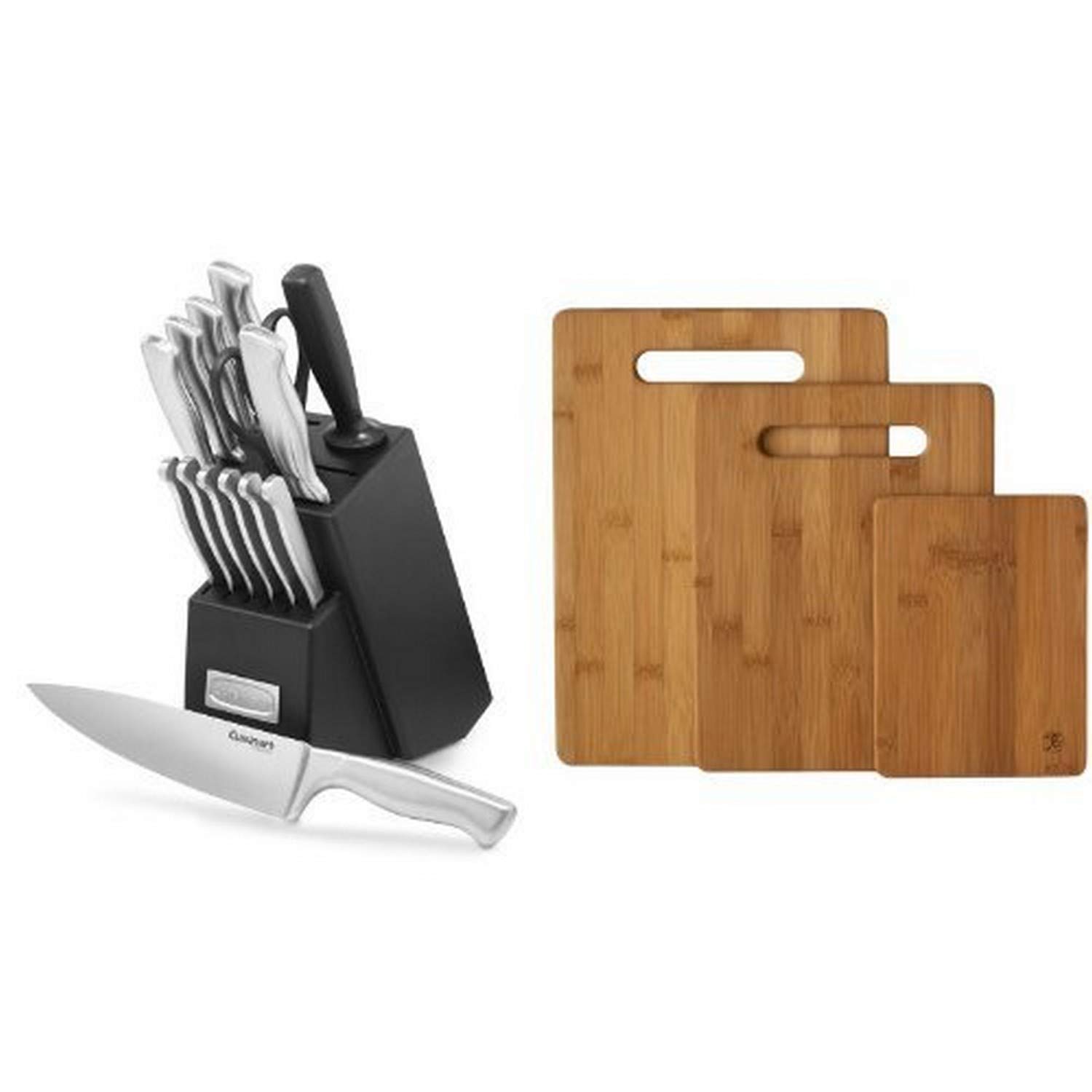 Which Is The Best Cuisinart C77ss15pk 15Piece Stainless Steel Hollow Handle Block