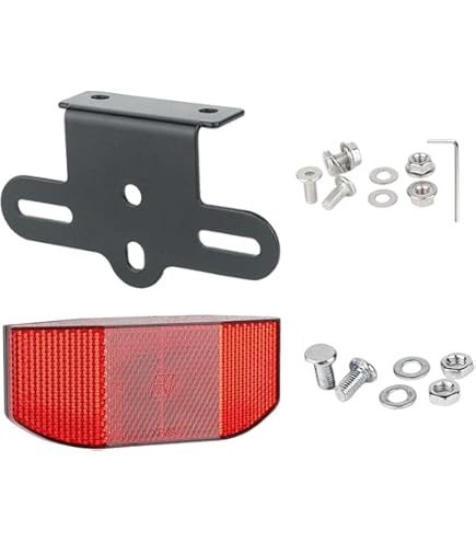 Soporte Reflector Bicicleta BUGUUYO - Porta Reflector Trasero