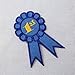 First Place Award Ribbon Embroidered Badge Iron On Sew On Patch