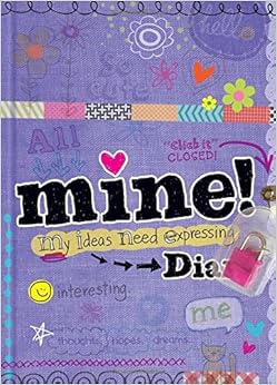 Mine Diary Sparkly Lock Keys Girls 8 Illustrated and Activities