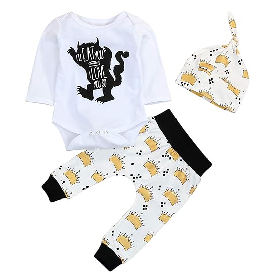 baby boy monster clothes