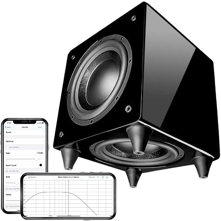 Amazon Ps コンパクト ホームシアター サブウーファー Osd Audio社 Gloss Black 並行輸入 Osd Audio サブウーファー