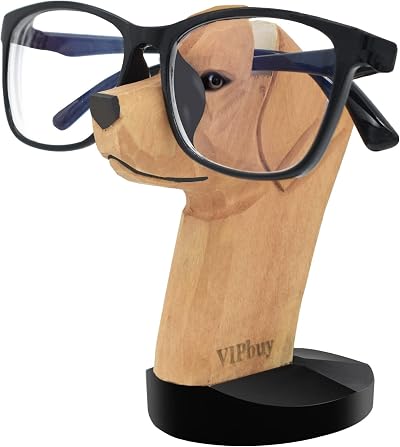 VIPbuy Handmade Wood Glasses Holder Cat Deer Horse Tiger Zebra Display Stand