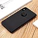 iPhone X Case, TIPFLY Luxury Smart Clear View Window Case, PC + PU Leather Flip Cover with Stand Function Full Protection for Apple iPhone X -Black