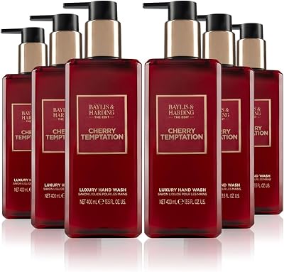 Baylis & Harding The Edit Cherry Temptation Hand Wash 400 ml Pack of 6