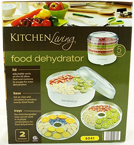 Kitchen Living 5 Tray Electric Food Dehydrator