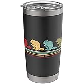 Beaver Vintage Retro Beaver Owner Beaver Lover Stainless Steel Insulated Tumbler