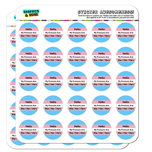 My Pronouns Are She Her Hers Gender Identity 1