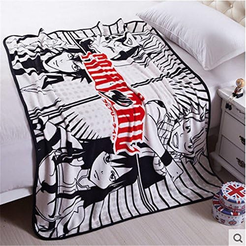 Anime FAIRY TAIL Coral Blanket Throw 39x55" Etherious Dragneel Home Decor