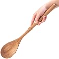 GinSent Large Wooden Spoon for Cooking,17 inch Big Wood