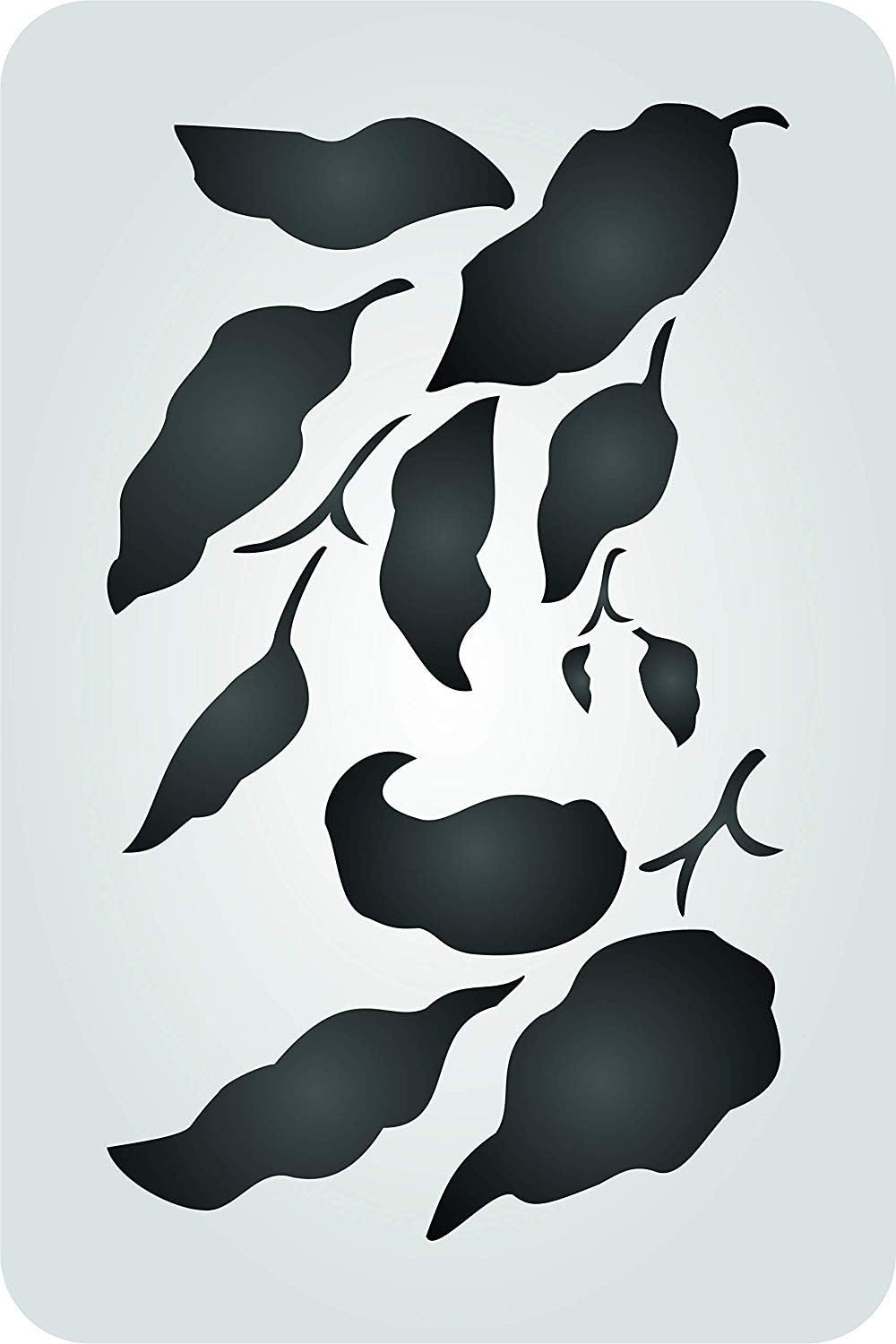 Leaves Stencil Reusable Wall Stencils For Painting Best Quality Wall Art Decor Ideas Use On Walls Floors Fabrics Glass Wood Terracotta And More Xs Abcd Amazon Ae