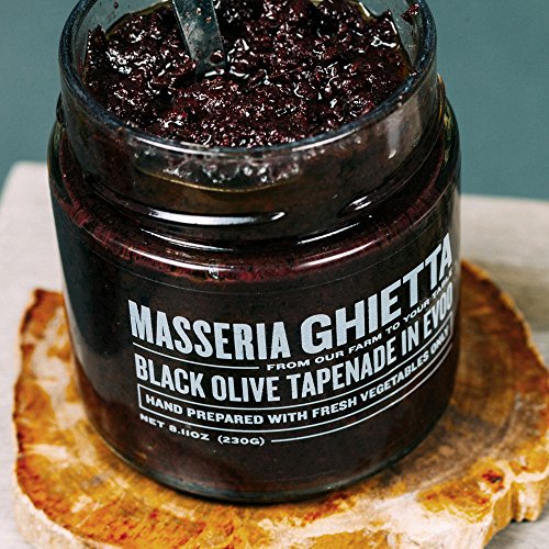 Masseria Ghietta Black Olive Tapenade, 8.11 Fluid Ounce