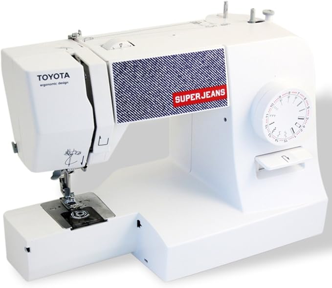 Toyota Sewing Machine White SUPERJEANS: Amazon.co.uk: Kitchen & Home