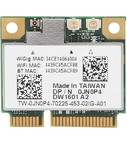 Atheros AR5B22 DW1901 Dual-Band Wi-Fi + Bluetooth Card – Mini PCIe For Laptops 6 thumbnail image