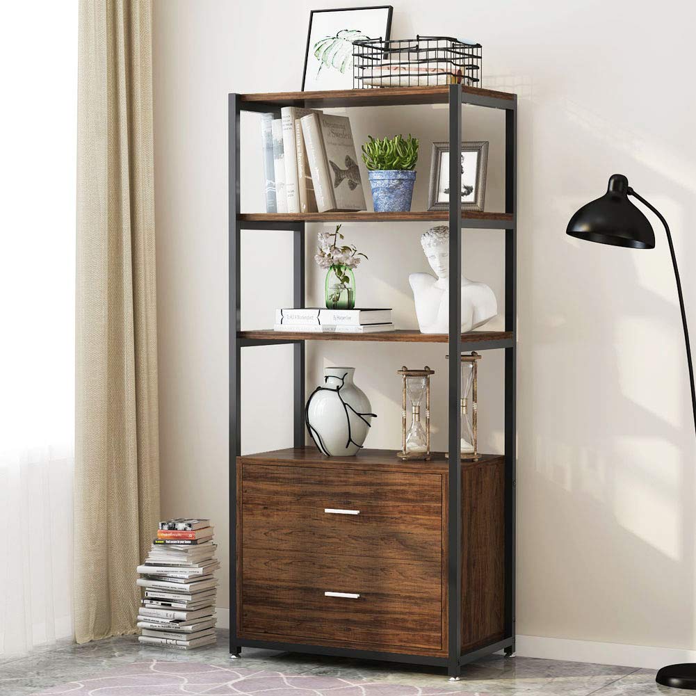 Best cherry office cabinet bookshelf