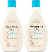 Aveeno Baby Daily Care 2-in-1 Shampoo & Conditioner 2x250ml view 1