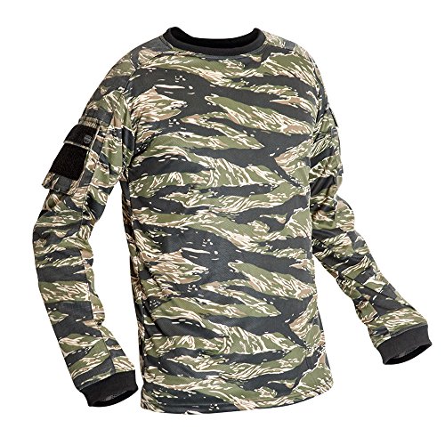 Valken Tactical KILO Combat Shirt, Tiger Stripe, Medium