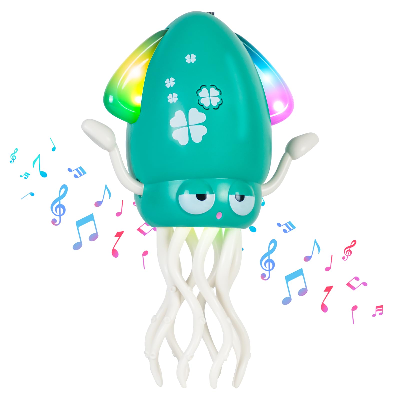 Photo 1 of XICVIC Dancing Squid Toddler Toys, Crawling Octopus Toy Birthday Gifts for Baby Boy and Girl