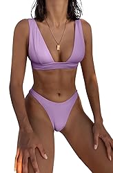 Bathing Suits for Women Deep V Neck Sexy Two Piece