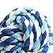 NNDA CO Dog Toys, 1Pc Pet Puppy Dogs Knots Strengthen Teeth Rope Cottons Chews Toy Ball Play Fun(Large)
