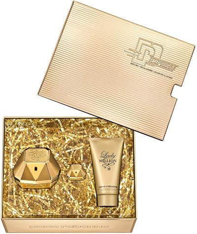 Paco Rabanne Lady Million 2019 Gift Set 50ml Eau de Parfum 5ml EDP Body Lotion
