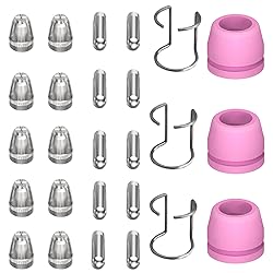 AG60P Plasma Cutter Torch Consumables, 26Pcs