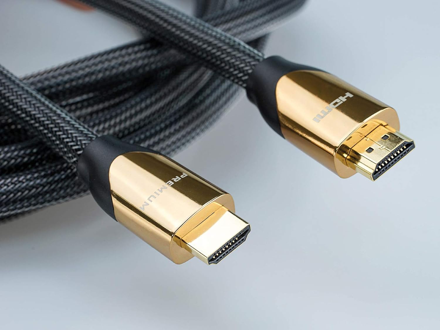 ROLINE Premium HDMI cable with Ethernet UHD quality, Black, Gold, 1 m - Image 3