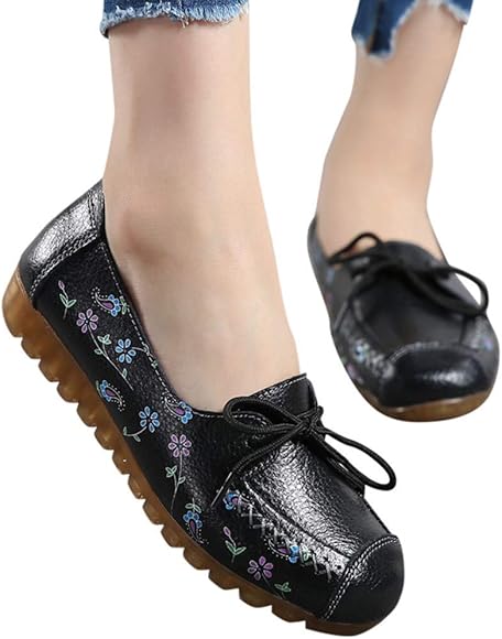 female leather shoes