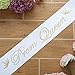 Paiji Prom King and Prom Queen Satin Sash，School party(King and Queen)