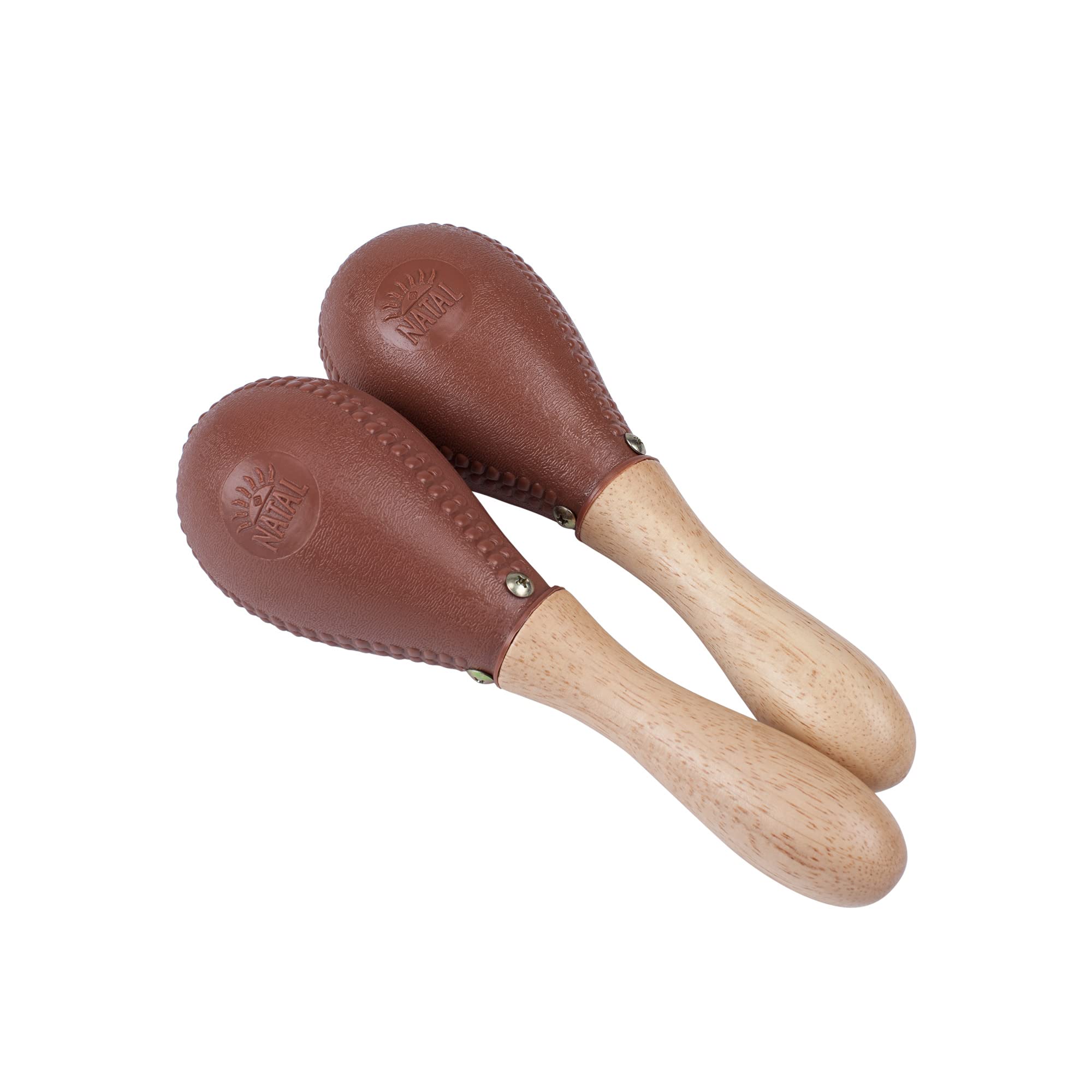 Brown Maracas, Warm & Rich Sound, Small