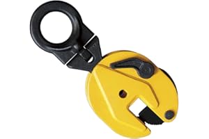 YELLOW LIFTING 8 Ton Vertical Locking Plate Lifting Clamp 11000 LBS Capacity