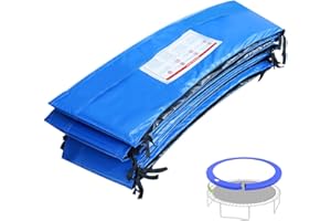 ACWARM HOME 16FT/15FT/14FT/12FT/10FT Trampoline Safety Pad Replacement, Round Trampoline Spring Protection Cover, Fits 16FT/15FT/14FT/12FT/10FT Frames, Water-Resistant Trampoline Accessories