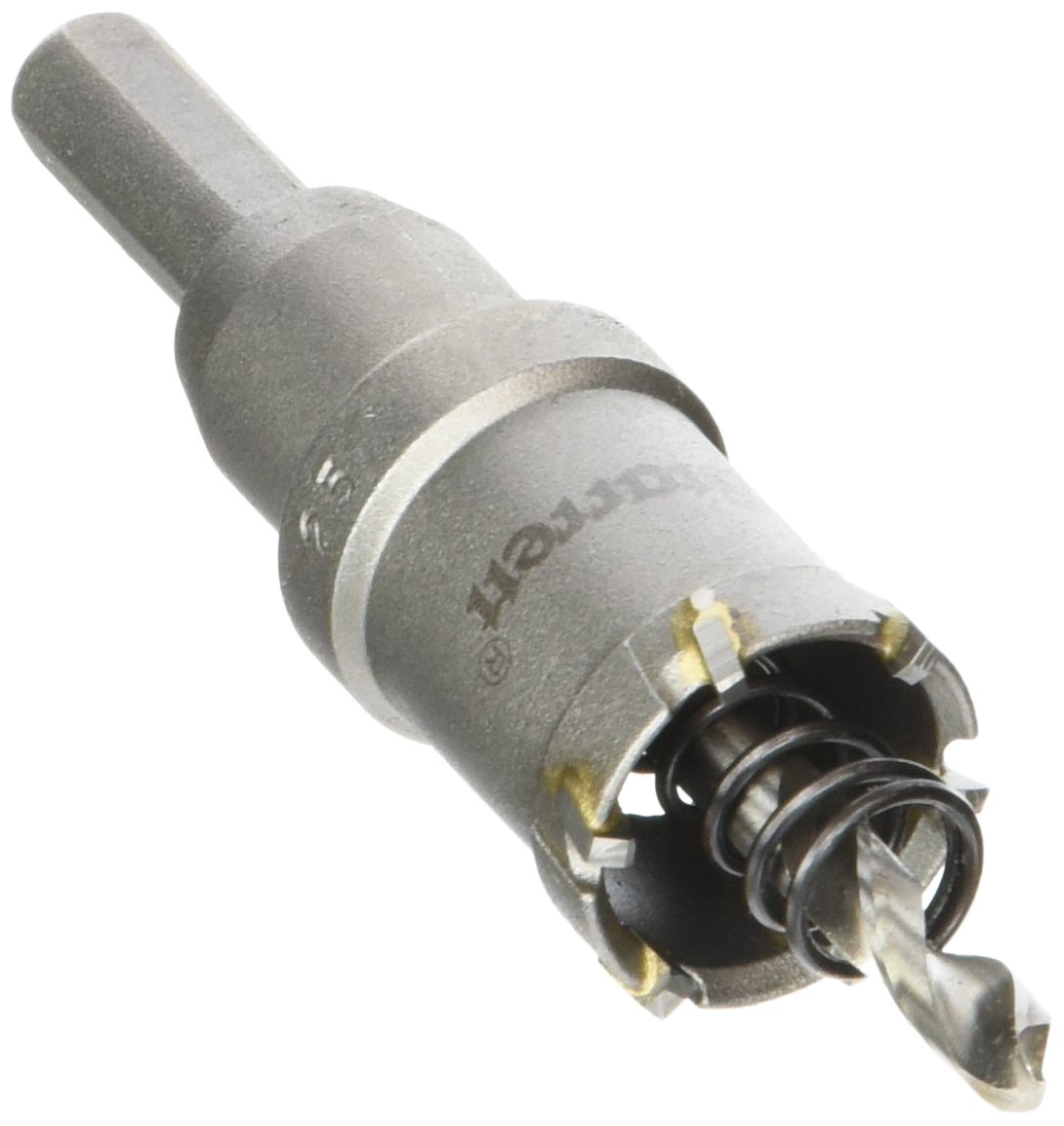 Starrett Carbide Tipped Hole Saw - CTD25 TCT Deep Cut Holesaw Cutter - For Metal Stainless Steel Iron Aluminium - 25mm