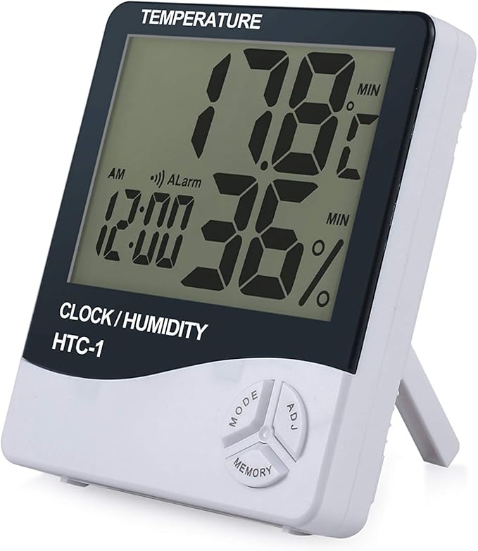 eSynic Digitales Raumthermometer, Hygrometer Amazon.de Elektronik
