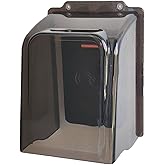 Weatherproof Rain Covers for Outside Door Locks - Plastic Water Shield for Access Control Keypad