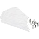 Wilton Beginning Buttercream Decorating Set, 20-Piece | 20-Piece Beginner Kit with Piping Tips, Bags, Couplers & Spatula for 