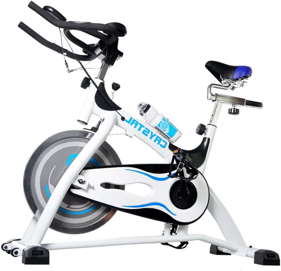 FEIERDUN Folding Exercise Bike, Upright Bicycle with Speed, Time, Distance