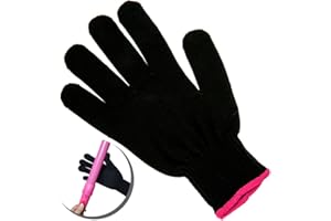 VAGA Wand Curling Iron Insulation Glove Professional Heatproof / Heat Blocking / Resistant / Heat Gloves for Hairstyling With