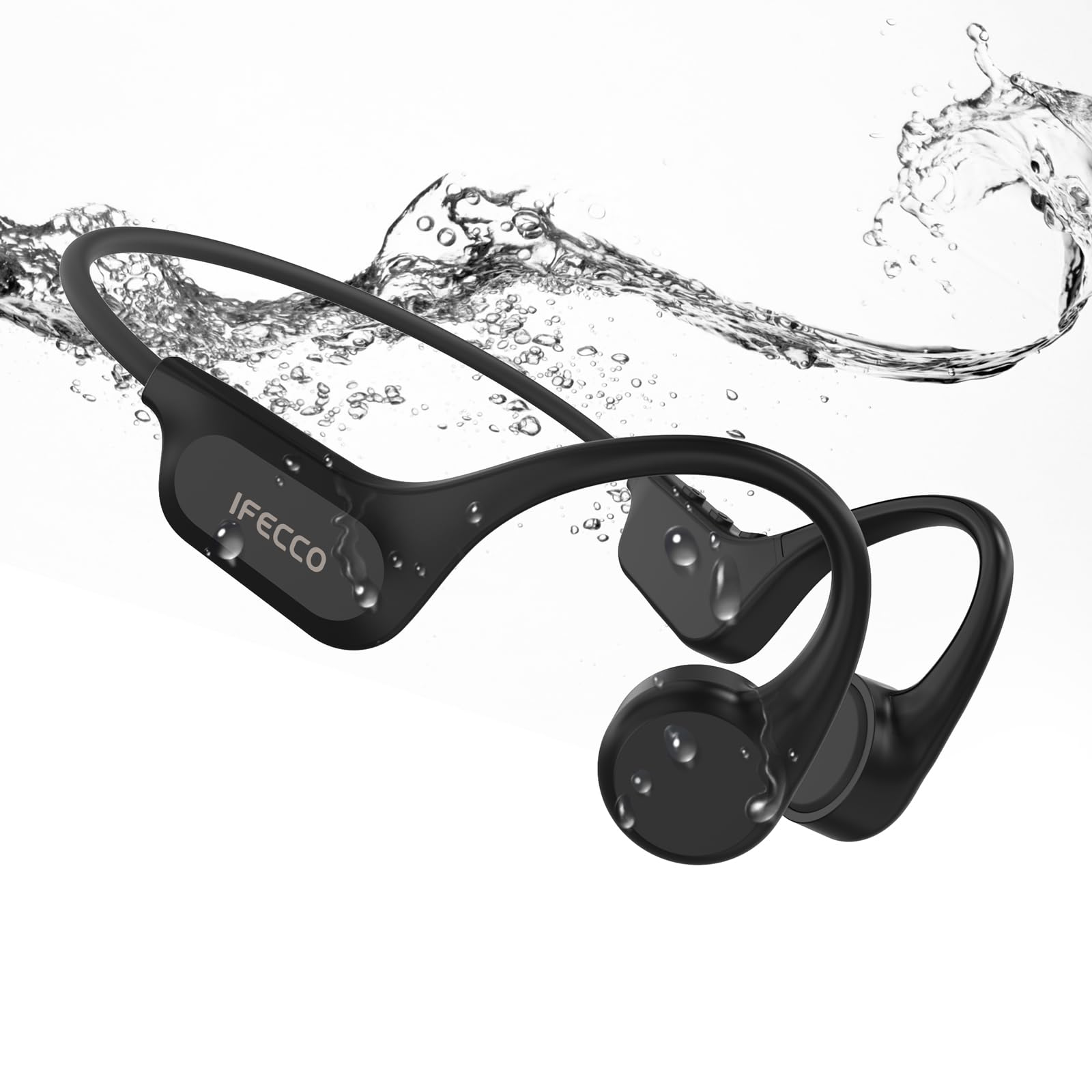 Ipx8 Waterproof Swimming Headphones Amazon Waterproof Bluetooth