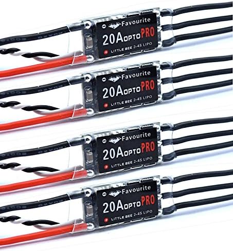 Littlebee 20A PRO ESC OPTO Electronic Speed Controller 2-4S Brushless for FPV Multicopter Quadcopter 4pcs