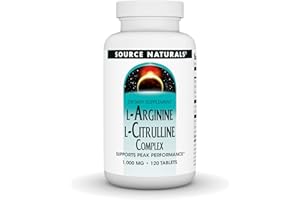 Source Naturals L-Arginine L-Citrulline Complex, 120 Tablets, 1000 mg