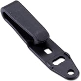 HolsterSmith - Raven Concealment - Holster Mounting Belt Clip - Overhook Strut - Tactical Black - (Select Belt Size Above)