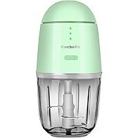 Wireless Electric Small Food Processor & Portable Mini Food Chopper-Vegetable Chopper for Vegetables Fruit Salad Onion…