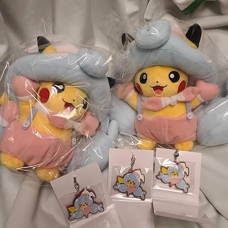 Amazon ピカチュウ ハロウィン テブリム ポケモンセンター ぬいぐるみ ラバーストラップ ラバスト ポケットモンスター アニメ 萌えグッズ 通販