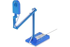 TreasLin Document Camera,10MP USB Document Camera for Teachers, Overhead Camera Remote Learning, Classroom Presentations, Art Classes Online Teaching with Multi Angle Rotation Adjustment LED Light