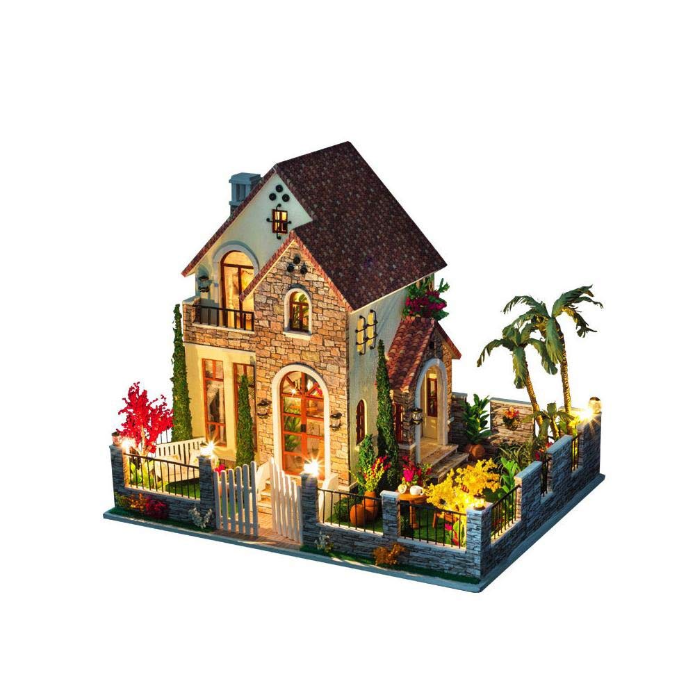  Danchun Doll House Villa Miniature With